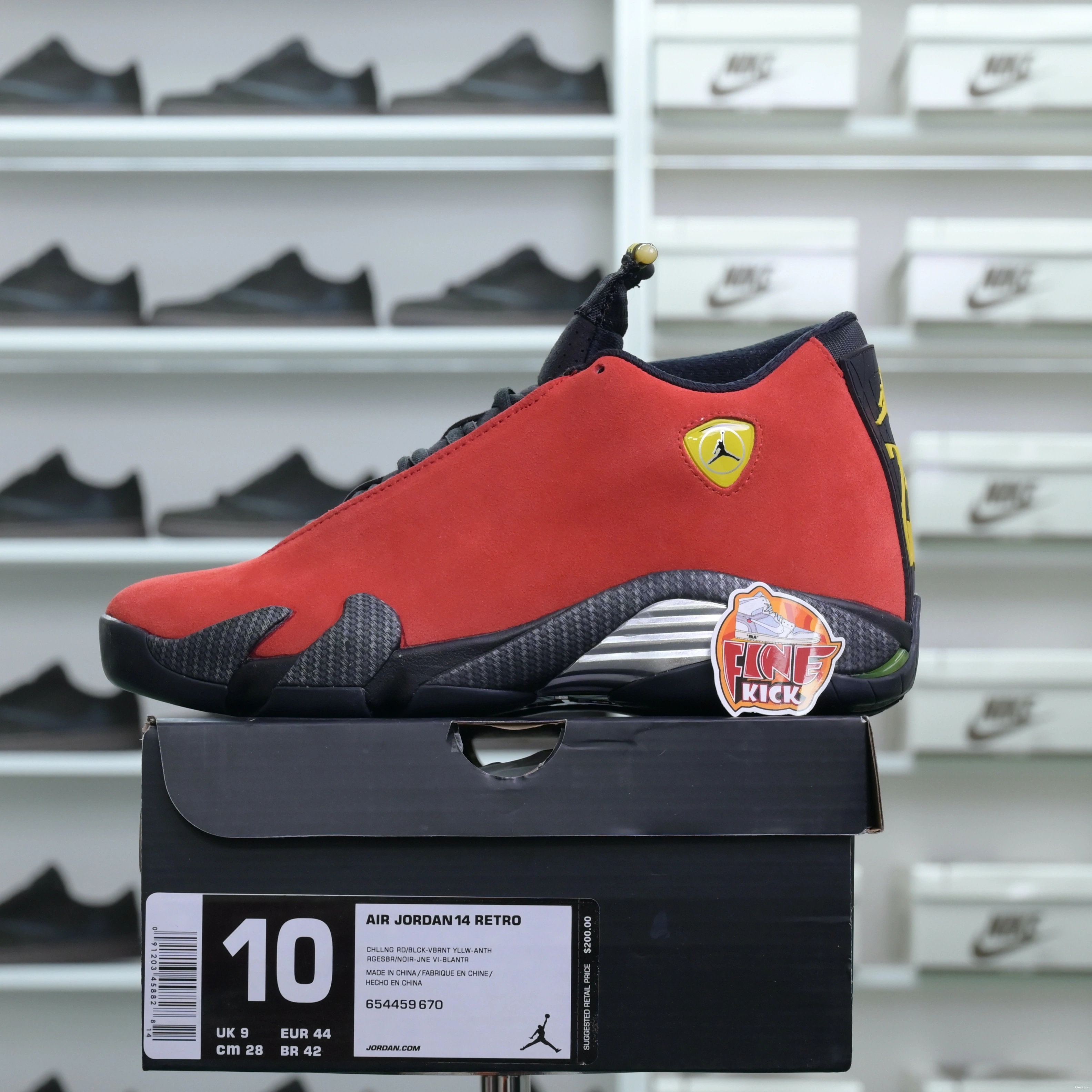 Jordan Jordan 14 Air Ferrari Retro 0203